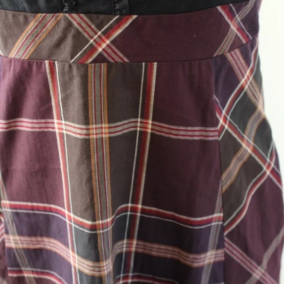 Maeve Annie and Jane Maroon Plaid Dress - Picture 4 of 6